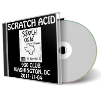 Front cover artwork of Scratch Acid 2011-11-04 CD Washington Audience