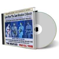Front cover artwork of The Beatles Compilation CD Live From The Sam Houston Coliseum Soundboard