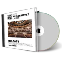 Front cover artwork of Alison Moyet 2025-02-17 CD Belfast Audience
