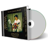 Front cover artwork of Carlos Santana 1974-10-13 CD New York City Soundboard
