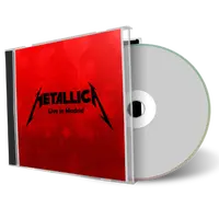 Front cover artwork of Metallica 1987-01-18 CD Madrid Audience