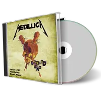 Front cover artwork of Metallica 1987-02-07 CD Forest Audience