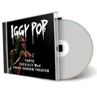 Front cover artwork of Iggy Pop 2025-04-02 CD Tokyo Audience