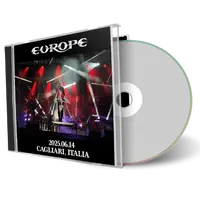 Front cover artwork of Europe 2025-06-14 CD Cagliari Audience