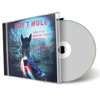 Front cover artwork of Govt Mule 1996-11-01 CD New York City Soundboard