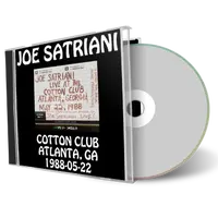 Front cover artwork of Joe Satriani 1988-05-22 CD Atlanta Soundboard