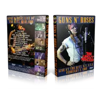 Artwork Cover of Guns N Roses 1988-02-02 DVD New York City Proshot