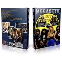 Artwork Cover of Megadeth Compilation DVD Detroit 1990 Proshot