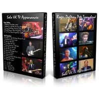 Artwork Cover of Pete Townshend Compilation DVD Solo UK TV Appearances Proshot