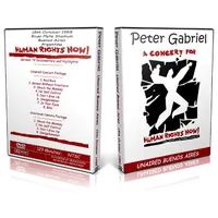 Artwork Cover of Peter Gabriel 1988-10-15 DVD Buenos Aires Proshot