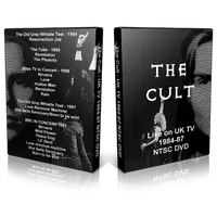 Artwork Cover of The Cult Compilation DVD UK TV 1984-87 Proshot