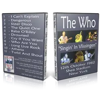 Artwork Cover of The Who 1982-10-12 DVD New York City Proshot