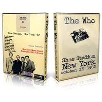 Artwork Cover of The Who 1982-10-13 DVD New York City Proshot