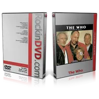 Artwork Cover of The Who 1990-01-17 DVD New York City Proshot
