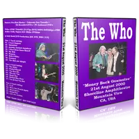 Artwork Cover of The Who 2000-08-21 DVD Mountain View Proshot