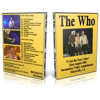 Artwork Cover of The Who 2000-08-22 DVD Marysville Proshot
