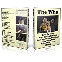 Artwork Cover of The Who 2000-09-24 DVD West Palm Beach Proshot