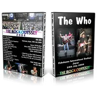 Artwork Cover of The Who 2004-07-24 DVD Yokohama Proshot