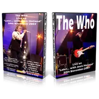 Artwork Cover of The Who 2007-11-30 DVD London Proshot