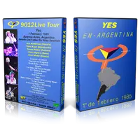 Artwork Cover of Yes 1985-02-01 DVD Buenos Aires Proshot