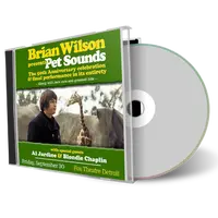 Front cover artwork of Brian Wilson 2016-09-30 CD Detroit Audience