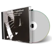 Front cover artwork of Gordon Lightfoot 1987-09-13 CD New York City Soundboard