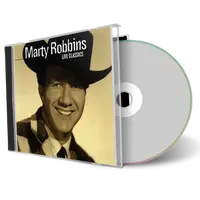 Front cover artwork of Marty Robbins Compilation CD Live Classics Soundboard