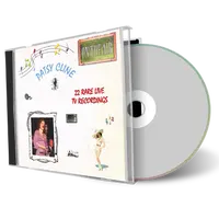Front cover artwork of Patsy Cline Compilation CD 22 Rare Live Tv Recordings Soundboard