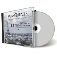 Front cover artwork of Dream Theater 2024-11-23 CD Paris Audience