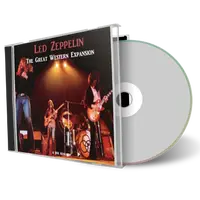 Front cover artwork of Led Zeppelin Compilation CD The Great Western Expansion Soundboard