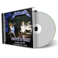 Front cover artwork of Metallica 1984-11-18 CD Paris Audience