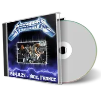 Front cover artwork of Metallica 1984-11-25 CD Nice Audience