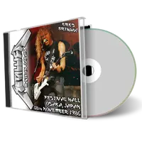 Front cover artwork of Metallica 1986-11-18 CD Osaka Audience