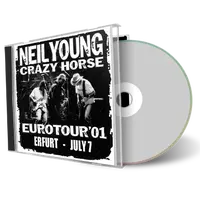 Front cover artwork of Neil Young 2001-07-07 CD Erfurt Audience