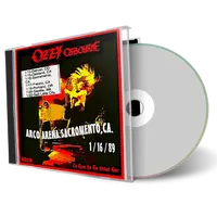 Front cover artwork of Ozzy Osbourne 1989-01-16 CD Sacramento Audience