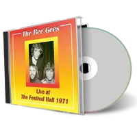 Front cover artwork of Bee Gees Compilation CD Festival Hall 1971 Soundboard