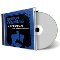 Front cover artwork of Burton Cummings 1977-10-03 CD Toronto Soundboard