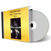 Front cover artwork of Cat Stevens Compilation CD New York City 1971 Soundboard
