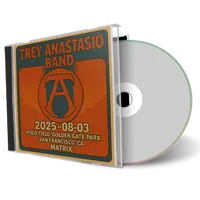 Front cover artwork of Trey Anastasio Band 2025-08-03 CD San Francisco Audience