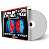 Front cover artwork of Jerry Harrison And Adrian Belew 2022-09-29 CD Los Angeles Audience