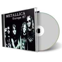 Front cover artwork of Metallica 1987-02-05 CD Paris Soundboard