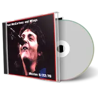 Front cover artwork of Paul Mccartney 1976-05-22 CD Boston Audience