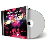 Front cover artwork of Procol Harum Compilation CD Fillmore Vol 1 Audience