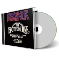 Front cover artwork of Brecker Brothers 1992-10-12 CD New York City Audience