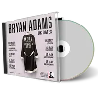 Front cover artwork of Bryan Adams 2025-05-18 CD Birmingham Audience