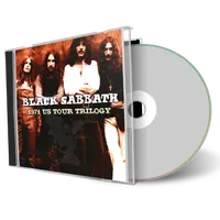 Front cover artwork of Black Sabbath Compilation CD Us Tour Trilogy 1971 Audience