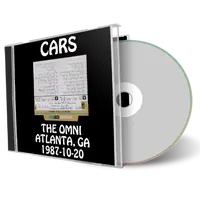 Front cover artwork of The Cars 1987-10-20 CD Atlanta Audience