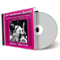 Front cover artwork of Joe Henderson Quartet 1985-11-25 CD Vienna Soundboard