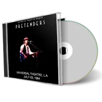 Front cover artwork of The Pretenders 1984-03-07 CD Universal City Audience