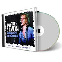 Front cover artwork of Warren Zevon Compilation CD Headless In Boston 1982 Soundboard